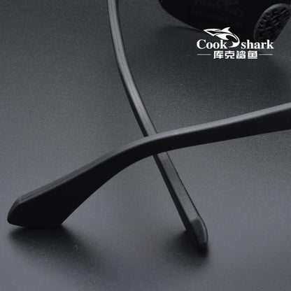 Cook Shark's new men's sunglasses polarized driving driver's glasses UV sunglasses men's trend