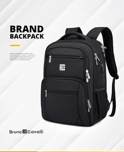 New Men's Backpack Large Capacity Business Travel Bag 15.6-inch Laptop Bag Waterproof Student Backpack Women's Stitch Backpack