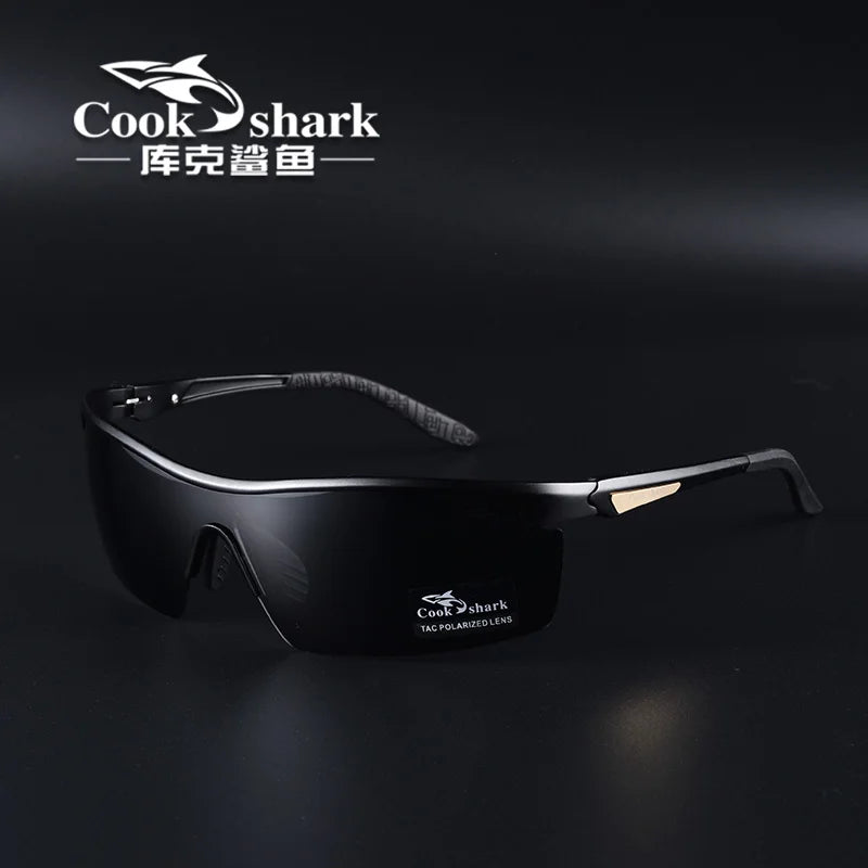 Cook shark 2021 new polarizing sunglasses men's driving glasses special trend color changing Sunglasses men's fishing glasses