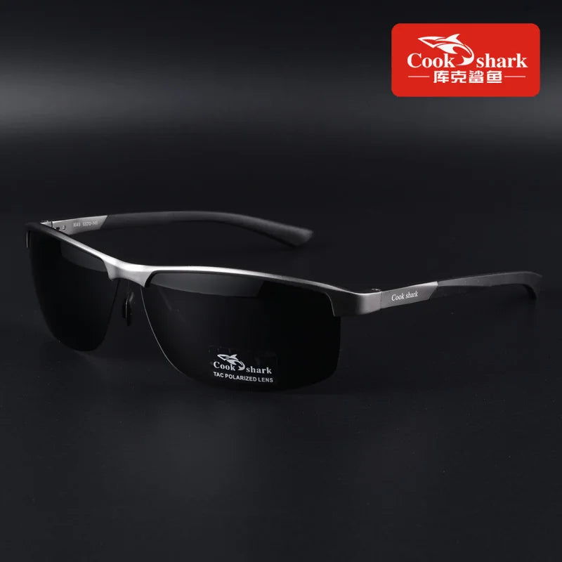 Cook Shark Sunglasses Men's Special Glasses for Driving Day and Night Color Change Sunglasses Polarized Driver's Driving Mirror