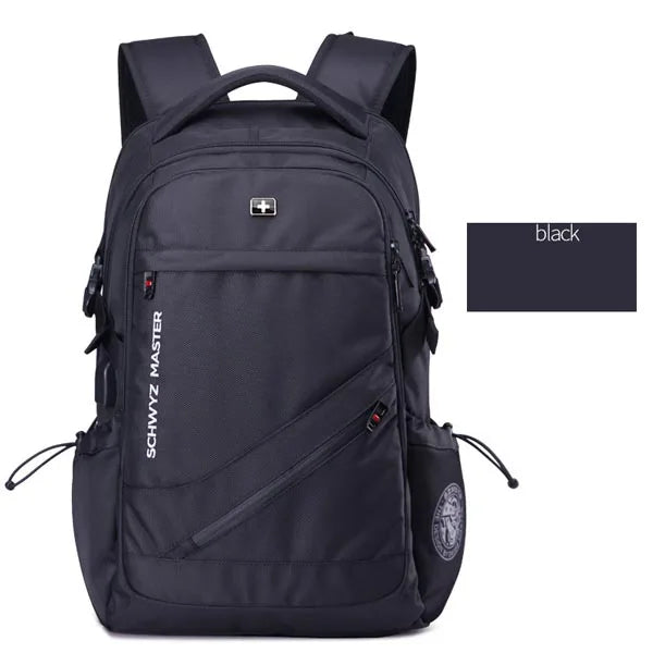 mochila Swiss Men's anti theft Backpack USB Notebook School Travel Bags waterproof Business 15.6 17 inch laptop backpack women