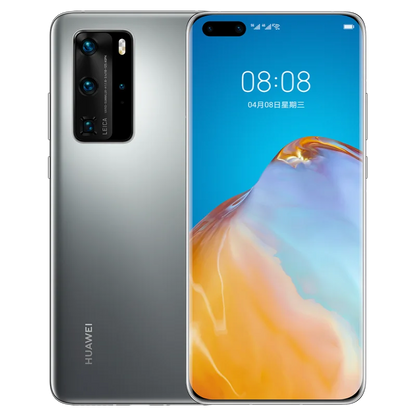 Global Verson Huawei P40 Pro 5G Mobile Phone 6.58 " Kirin 990 8GB 256GB Android 10 Bluetooth 5.1 In-Screen WiF, 6 SA NSA