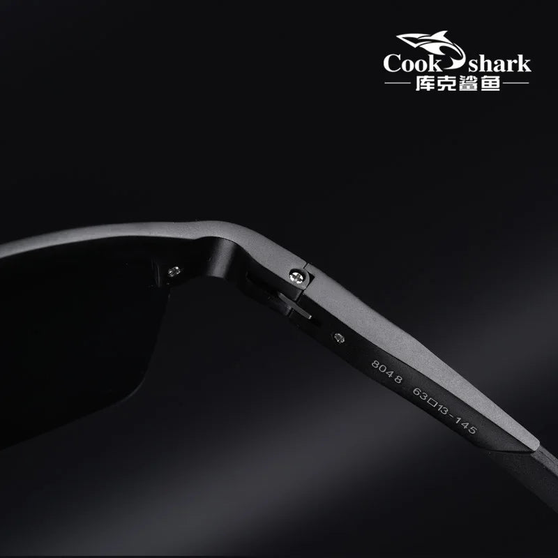 Cook Shark Sunglasses Men's Special Glasses for Driving Day and Night Color Change Sunglasses Polarized Driver's Driving Mirror