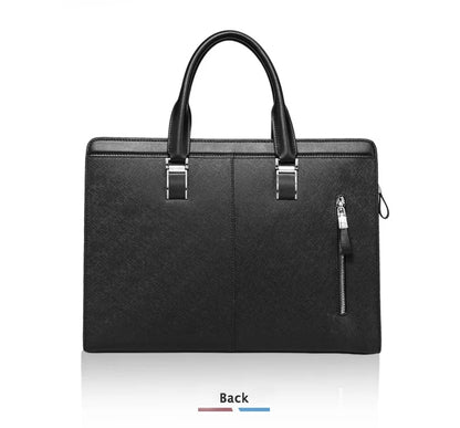 New Designer Men Briefcase Leather Men Bags Business Men Messenger Bags Luxury Brand Male Briefcases