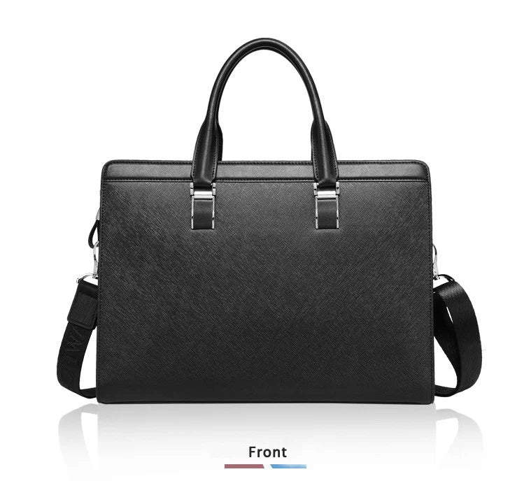 New Designer Men Briefcase Leather Men Bags Business Men Messenger Bags Luxury Brand Male Briefcases