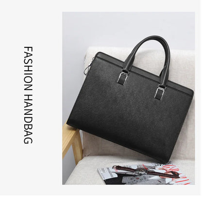 New Designer Men Briefcase Leather Men Bags Business Men Messenger Bags Luxury Brand Male Briefcases