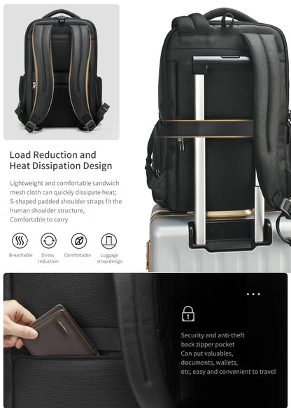 Lifetime Warranty Travel Backpack Bag 15.6inch Laptop Backpack For Men Waterproof School Backpack Business Bags Connect Series