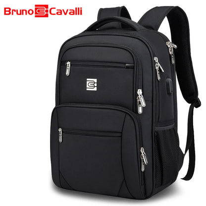 New Men's Backpack Large Capacity Business Travel Bag 15.6-inch Laptop Bag Waterproof Student Backpack Women's Stitch Backpack