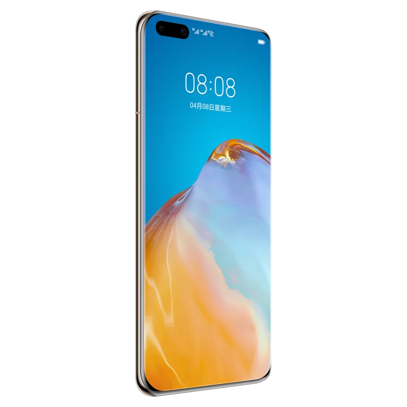 Global Verson Huawei P40 Pro 5G Mobile Phone 6.58 " Kirin 990 8GB 256GB Android 10 Bluetooth 5.1 In-Screen WiF, 6 SA NSA