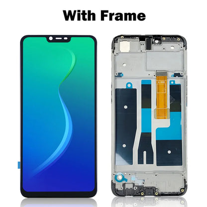 100% Tested Original 6.2" Display For OPPO A3s A5 AX5 LCD Touch Screen Assembly Replacement CPH1809 CPH1851 PBAM00 PBAT00 PBBM30