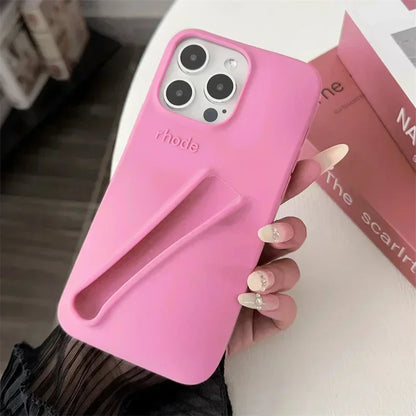 New 9 Colors with Gift Box Autumn Limited Edition Rhodee Silicone Phone Case for IPhone 11 12 14 13 15 16 Pro Max Cover with Box