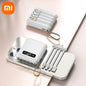 Xiaomi Mini 30000mAh 4-in-1 Power Bank Fast Charging With 4 Cable Mobile External Portable Battery Charger For iPhone Samsung