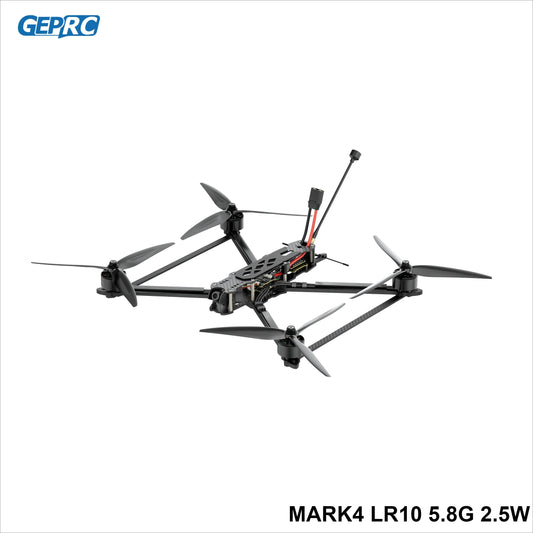 GEPRC MARK4 LR10 5.8G 2.5W Long Range FPV 10inch EM3115 900KV H80_96K BLS 80A ESC High-performance RC Quadcopter Freestyle Drone