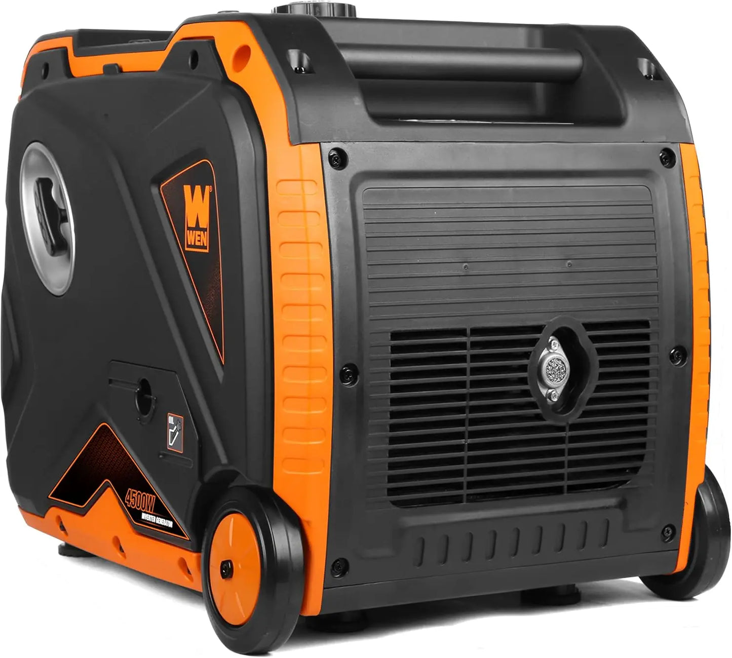 WEN DF451i Super Quiet 4500-Watt Electric Start Dual Fuel RV-Ready Portable Inverter Generator with Fuel Shut-Off