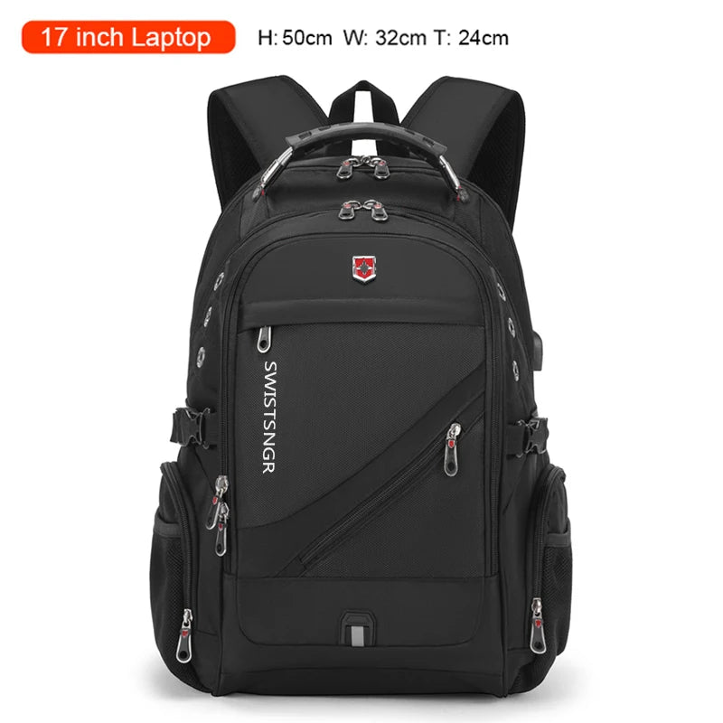 2024 Waterproof 17/20 Inch Laptop Backpack Men Airplane Travel Backpack Women Oxford Rucksack Male School Bag modern Mochila