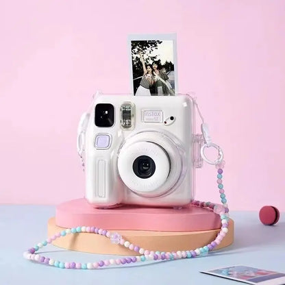 Fujifilm Instax Mini SE Instant Camera Film Cam Auto-focusing Wrist Strap Birthday Christmas for Girl New Year Festival Gift as