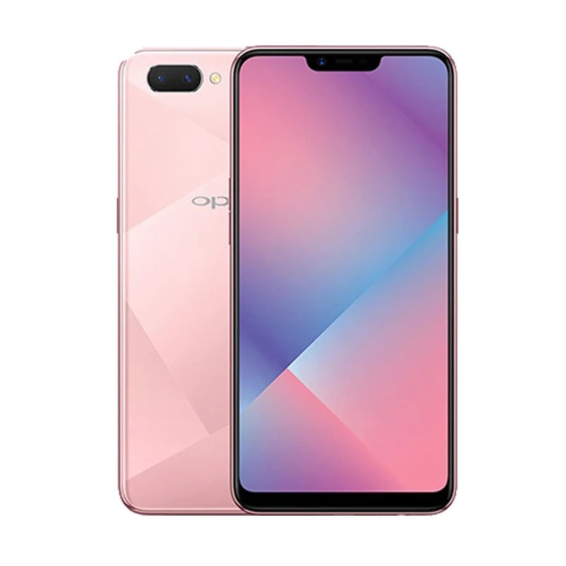 OPPO A3S smartphone global firmware 6.2-inch CPU Qualcomm Snapdragon 450 4230mAh camera 13MP Android 8.1 used phone