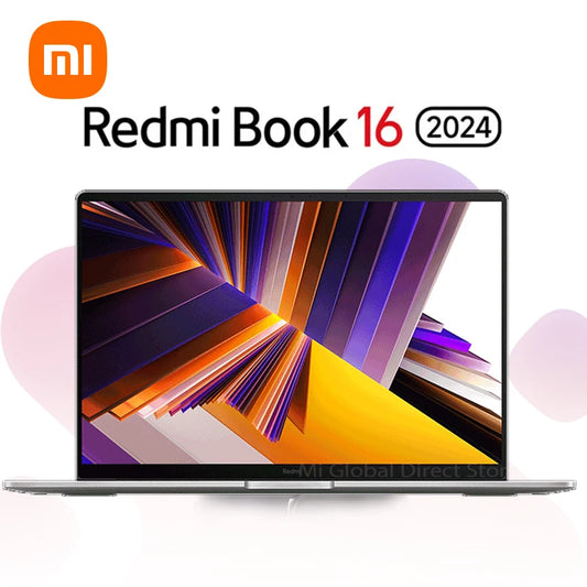 Redmi Book 16 2024 intel i5 12450H 16GB RAM 512GB SSD 16inch 1920*1080P 60Hz Screen