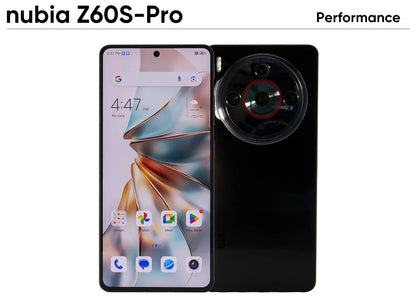 Nubia Z60S Pro Global Version 5G Smartphone Snapdragon 8 Gen 2 MyOS 14.0 120Hz 6.78-inch AMOLED Screen 50M+50M+8M 5100mAh NFC