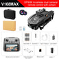 2025 V168 Pro MAX GPS Drone 8K Professional HD Camera 5G WIFI FPV 360° Obstacle Avoidance Brushless Large Screen RC Quadcopter