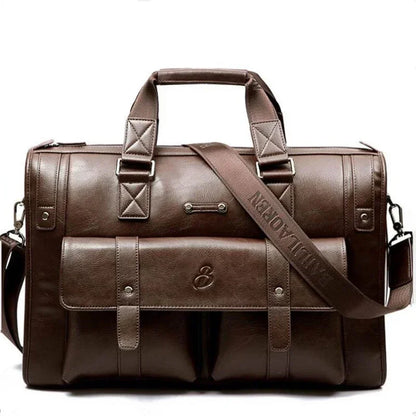 2024 luxury men's briefcase Large capacity high-quality handbags Essential for business trips shoulder crossbody bag laptop bag