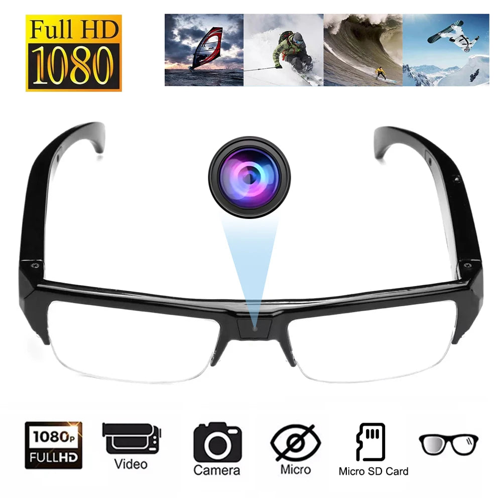 1080P HD Mini Camera Glasses DVR Glasses Sports Video Glasses Outdoor Recorder