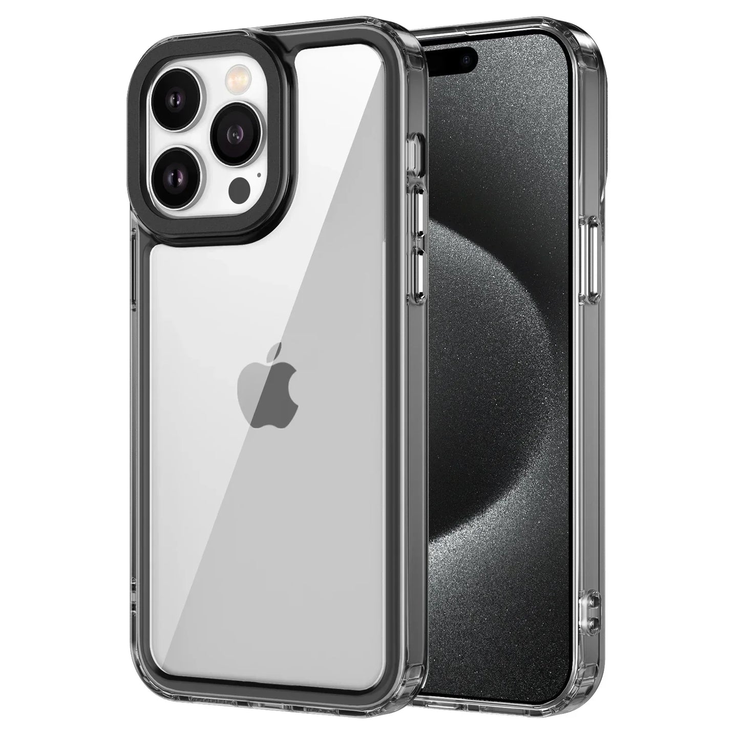 Acrylic Shockproof Clear Case For iPhone 15 16 Pro Max 14 Pro 13 12 11 Pro XS Max XR 8 7 Plus SE 2022 Back Transparent Cover