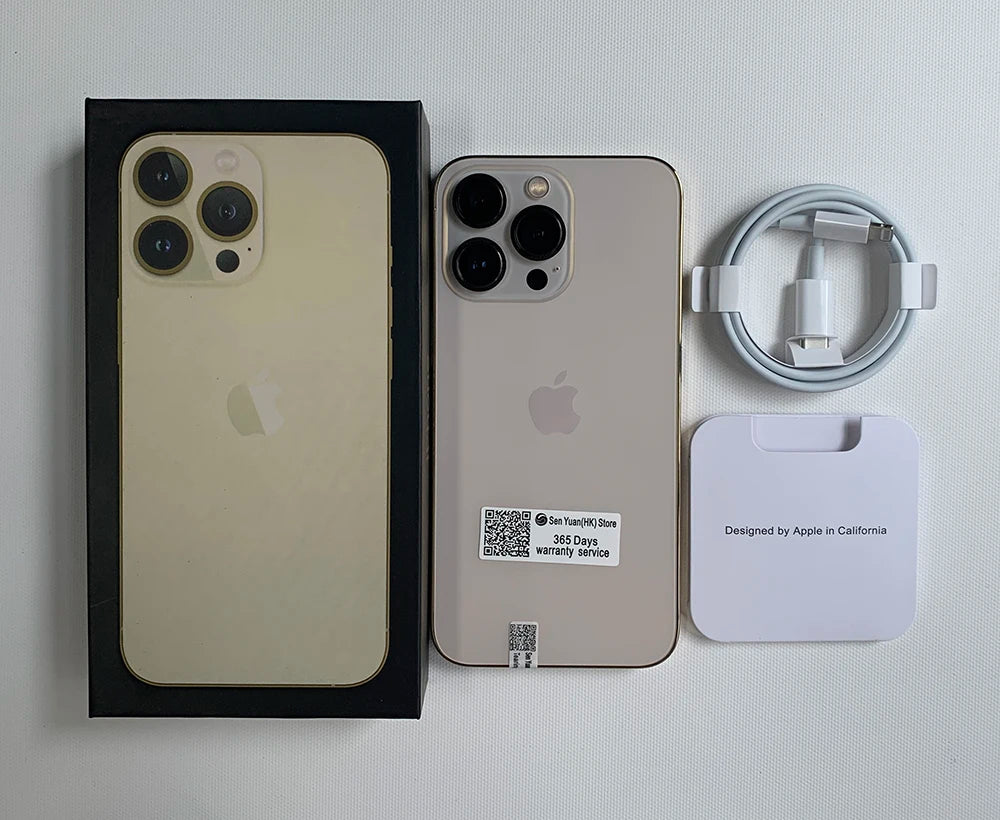 iPhone 13 Pro Max 128GB /256GB ROM A15 IOS Face ID NFC Original Unlocked iphone 13 pro max 5G Cell Phone