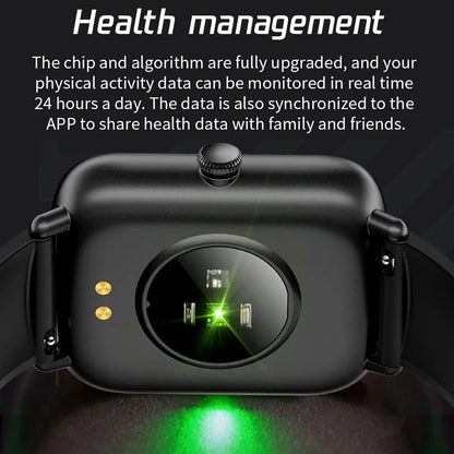 2024 New Bluetooth Heart Rate Monitor Smart Watch Men Full Touch Dial Call Fitness Tracker IP67 Waterproof Smartwatch Men women