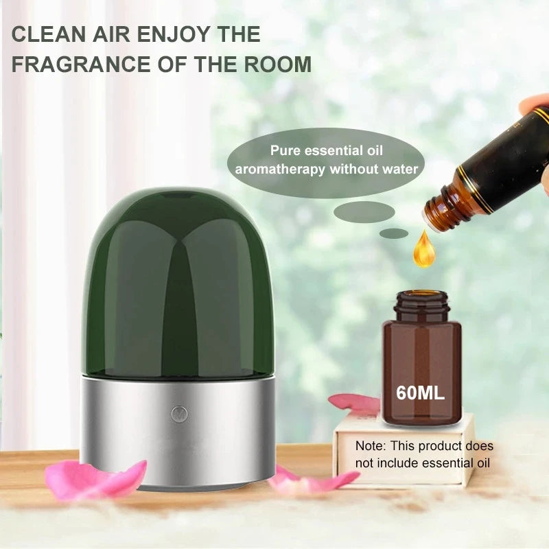 Intelligent Aromatherapy Humidifier Pure Essential Oil Ambient Light Intelligent Timing App Lication Control Home Office  (