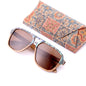 Women's Sunglasses Abalone Shell Wood Frame Glasses for Men New In 2023 Polarized Luxury Brand Eyewear