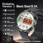 2024 New GPS Sports NFC Fashion Smartwatch Men's 1.85 "AMOLED Screen Heart Rate Blood Pressure Health Smart Watch For Huawei IOS