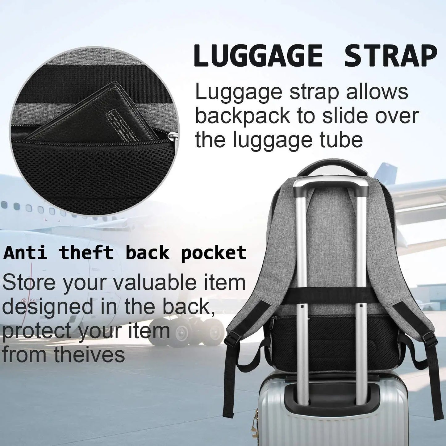 Man Backpack Men Travel Bag Outdoor Camera Lens Bag Black Ergonomics Laptop Bag Large Capacity Mountaineering Waterproof Handbag