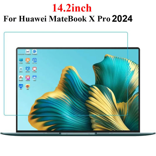 For Huawei Matebook X Pro 14.2inch 2024 Notebook Screen Protector for 2024 MateBook X Pro 0.3MM 9H Clear Laptop Tempered Glass