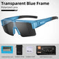 WEST BIKING Fit Over Myopia Glasses Cover Sunglasse Polarized UV400 Goggles Outdoor Driving Anti-Glare Photochromic Sun Glasses