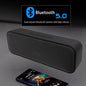 Long, high-quality dual speaker Bluetooth speaker, portable outdoor subwoofer, supports card insertion, USB, and gift giving