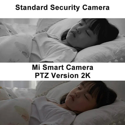 Xiaomi 360° Smart Home Security Camera Mi PTZ 2K Webcam 1296P 3 Megapixel AI Human Detection Night Vision Webcam Work With Miji