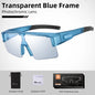 WEST BIKING Fit Over Myopia Glasses Cover Sunglasse Polarized UV400 Goggles Outdoor Driving Anti-Glare Photochromic Sun Glasses