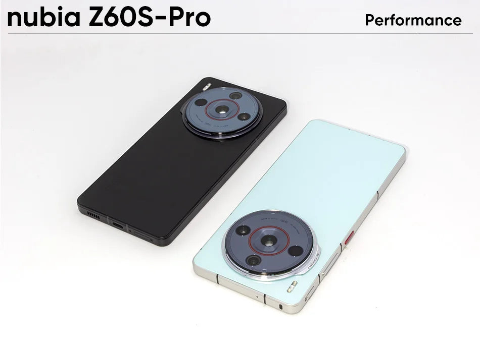 Nubia Z60S Pro Global Version 5G Smartphone Snapdragon 8 Gen 2 MyOS 14.0 120Hz 6.78-inch AMOLED Screen 50M+50M+8M 5100mAh NFC