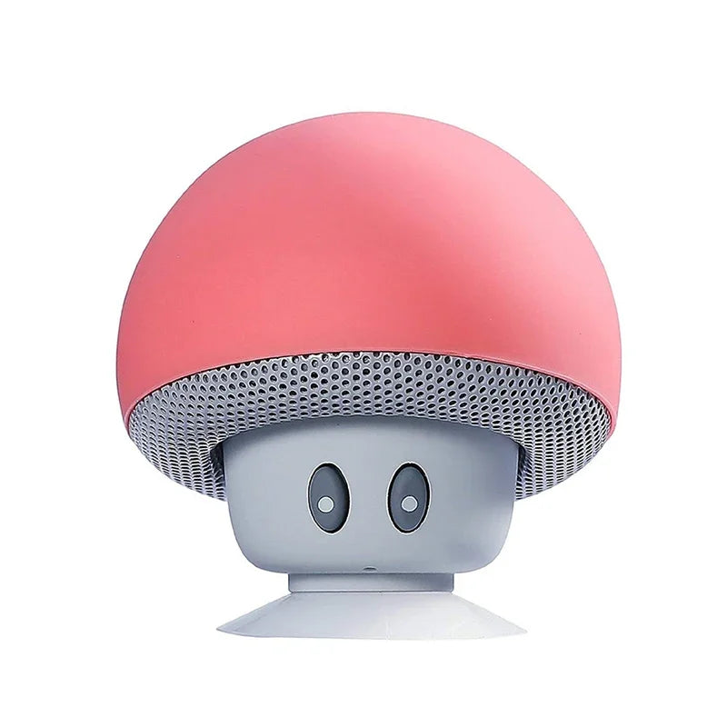 Xiaomi Mini Mushroom Bluetooth Speaker Wireless Suction Cup Portable Smart Speaker Waterproof Bathroom Speaker Phone Holder