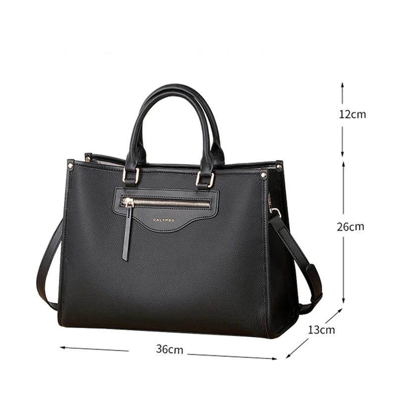 Quality Cowhide Leather Handbags Luxury Handbags Women Bags Designer Famous Brand Women's bag Fashion Genuine Leather Bag