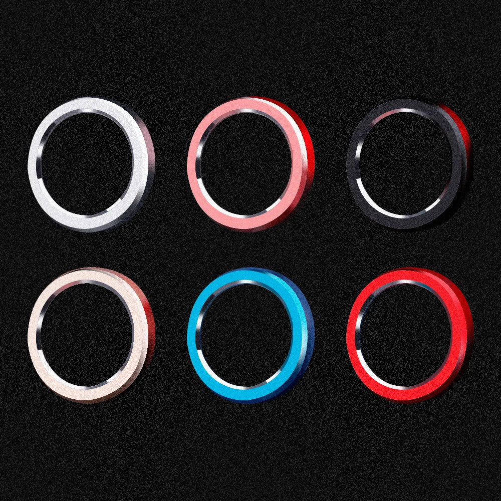 Metal Lens Camera Protector Ring for IPhone XR Back Lens Protective Film Kit Aluminun Alloy Ring Protection for XR