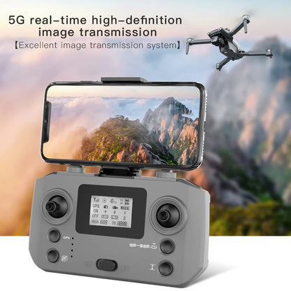 2024 New L600 PRO MAX GPS Drone 5KM 4K Professional HD Dual Camera 3-Axis Gimbal 360 Obstacle Avoidance Brushless Quadcopter Toy