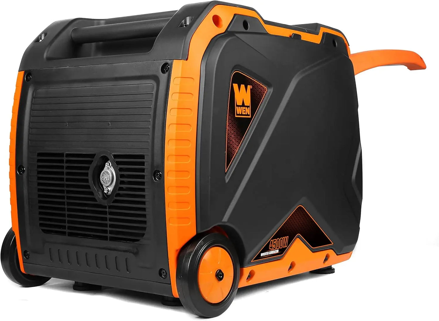 WEN DF451i Super Quiet 4500-Watt Electric Start Dual Fuel RV-Ready Portable Inverter Generator with Fuel Shut-Off