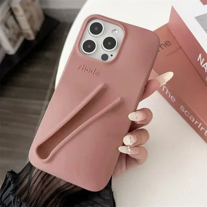 New 9 Colors with Gift Box Autumn Limited Edition Rhodee Silicone Phone Case for IPhone 11 12 14 13 15 16 Pro Max Cover with Box