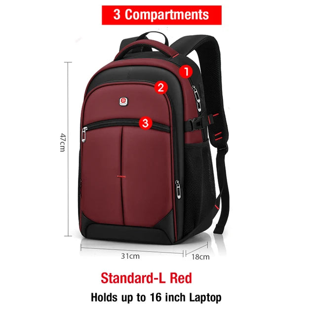 Laptop Backpack Men Women Bolsa Mochila for 15.6 17 inch Notebook Computer Rucksack School Bag Backpack for Teenagers