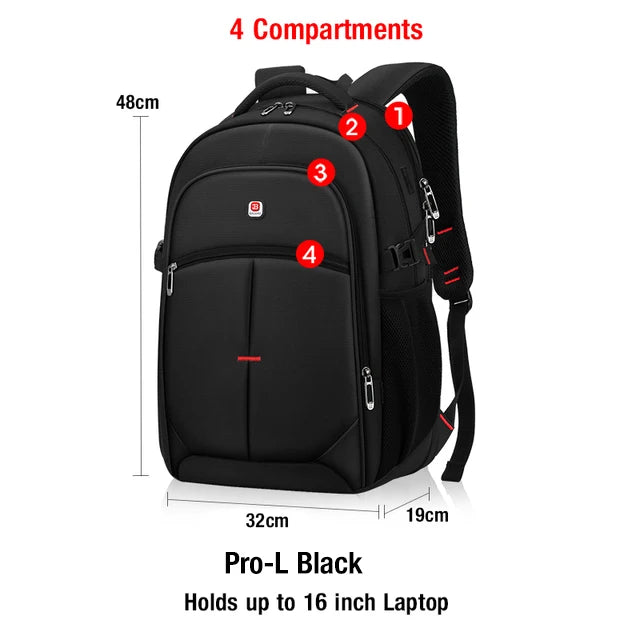 Laptop Backpack Men Women Bolsa Mochila for 15.6 17 inch Notebook Computer Rucksack School Bag Backpack for Teenagers