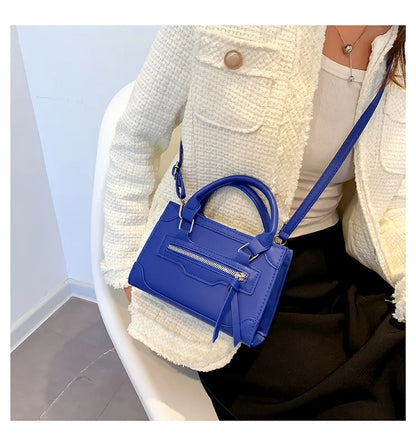 Crossbody Bag for Women New Fashion Casual Western Style Shoulder Handbag Simple Texture Messenger Small Square Bag