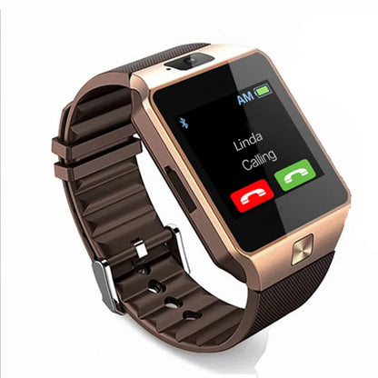 Digital HD Color Screen Bluetooth Calling Smart Watches DZ09 Sport Bracelet Waterproof TF Large Capacity Smartwatch For Android