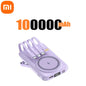 Xiaomi 22.5W 200000mAh Magnetic Wireless Charger Power Bank with Phone Holder PowerBank For iPhone Samsung Huawei Fast Charging